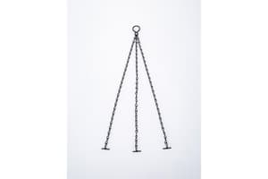 Plastia Mareta Hanging Baskets Chain| Black | 40cm