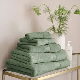 Supreme Hygro Face Cloth Bay Leaf Green
