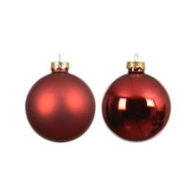 4-Piece Glass Bauble Tree Decoration Set