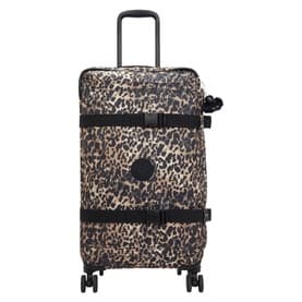Spontaneous M Medium Leopard Wheeled Luggage