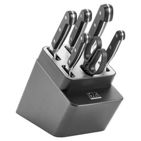 Pro Seven-Piece Self-Sharpening Knife Block Set