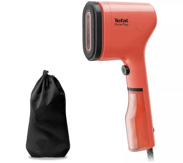 TEFAL Pure POP DT2022 Clothes Steamer - Coral