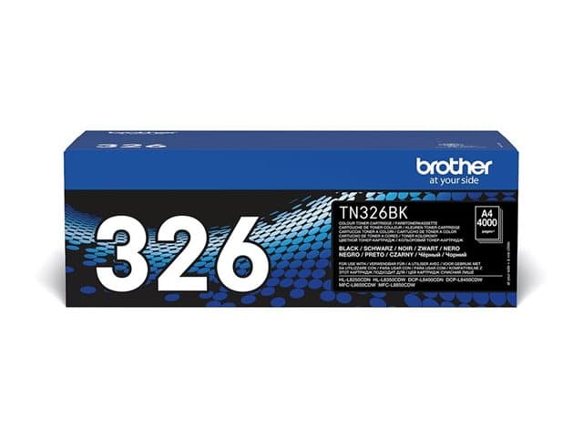 BROTHER - TN326BK - black - original - toner cartridge