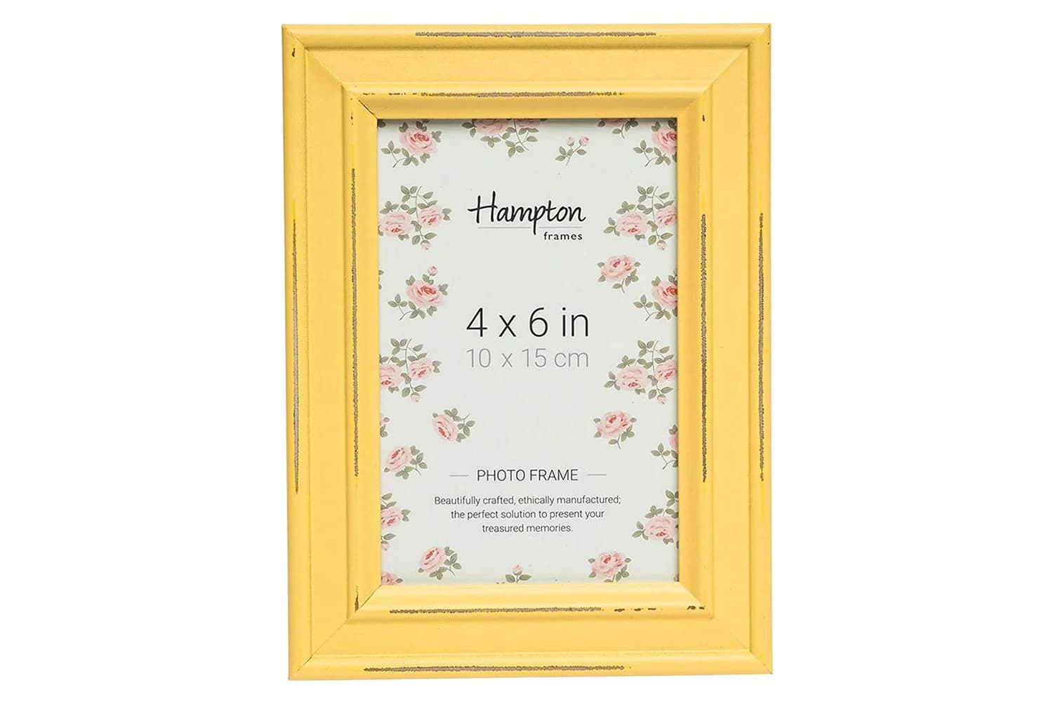Paloma 6x4" Photo Frame | Yellow