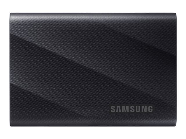 SAMSUNG - T9 MU-PG2T0B - SSD - encrypted - 2 TB - external (portable) - USB 3.2 Gen 2x2 (USB-C connector) - 256-bit AES - black