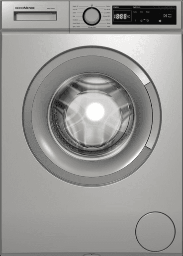 NordMende 8kg Washing Machine 1200 Spin - Silver | WMA1280SL