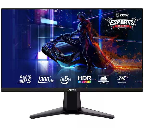 MSI MAG 255XF Full HD 24.5" Rapid IPS Gaming Monitor - Black