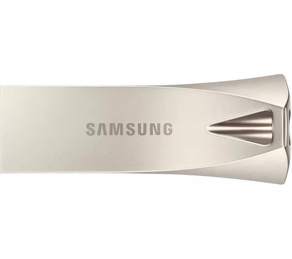 SAMSUNG Bar Plus USB 3.2 Memory Stick - 512 GB, Champagne Silver