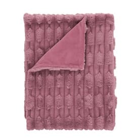 BIANCA Carved Faux Fur Throw