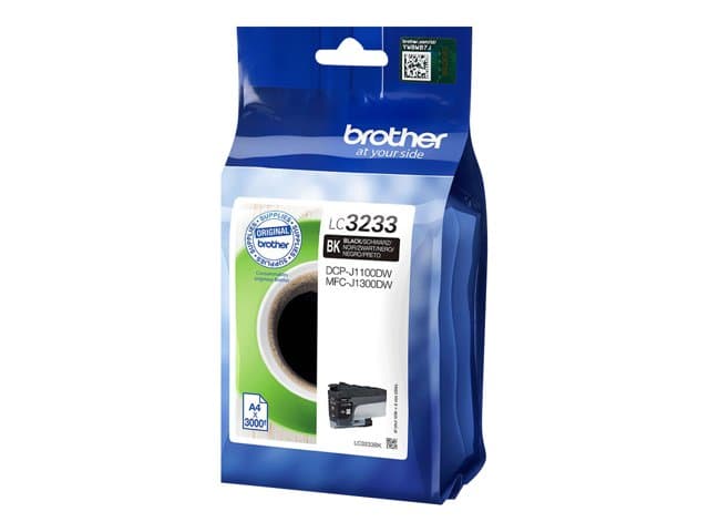 BROTHER - LC3233BK - black - original - print cartridge