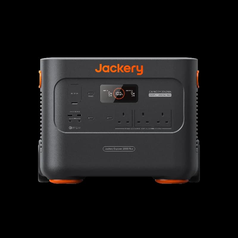 Jackery Explorer 2000 Plus Portable Power Station - Black & Orange | 263-21-0001-000207