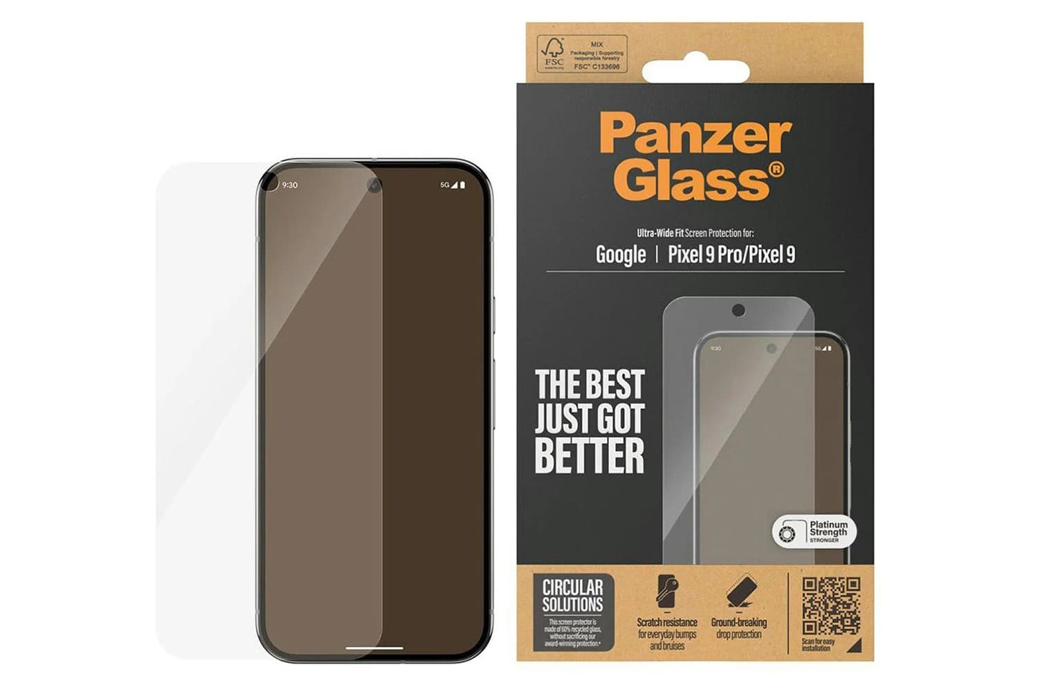 PanzerGlass Ultra-Wide Fit Screen Protector