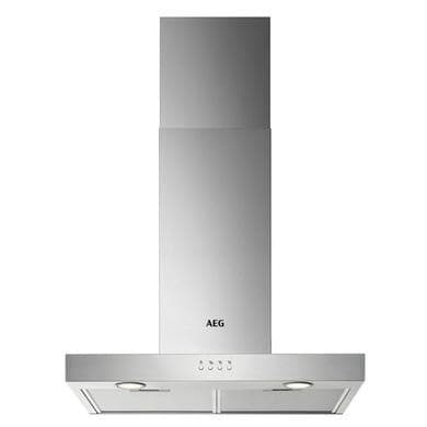 Refurbished AEG 6000 Series 60cm ExtractionTech Cooker Hood - Stainless Steel