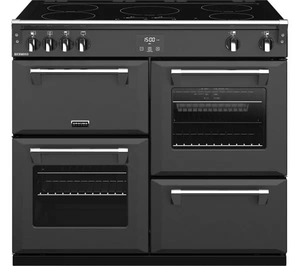 STOVES Richmond S1000Ei 100 cm Electric Induction Range Cooker - Anthracite & Chrome