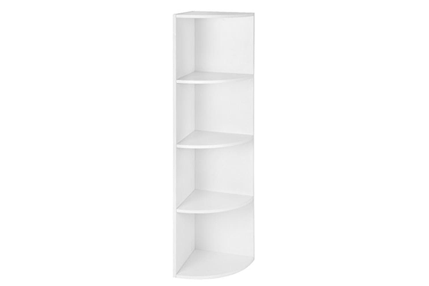 Vasagle LBC42WT Corner Shelf with 4 Shelves | White