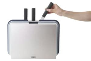 Joseph Joseph | Nest 6-piece Knife & Colour-coded Chopping Board Set