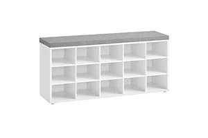 Vasagle Lhs15wt - Shoe Bench