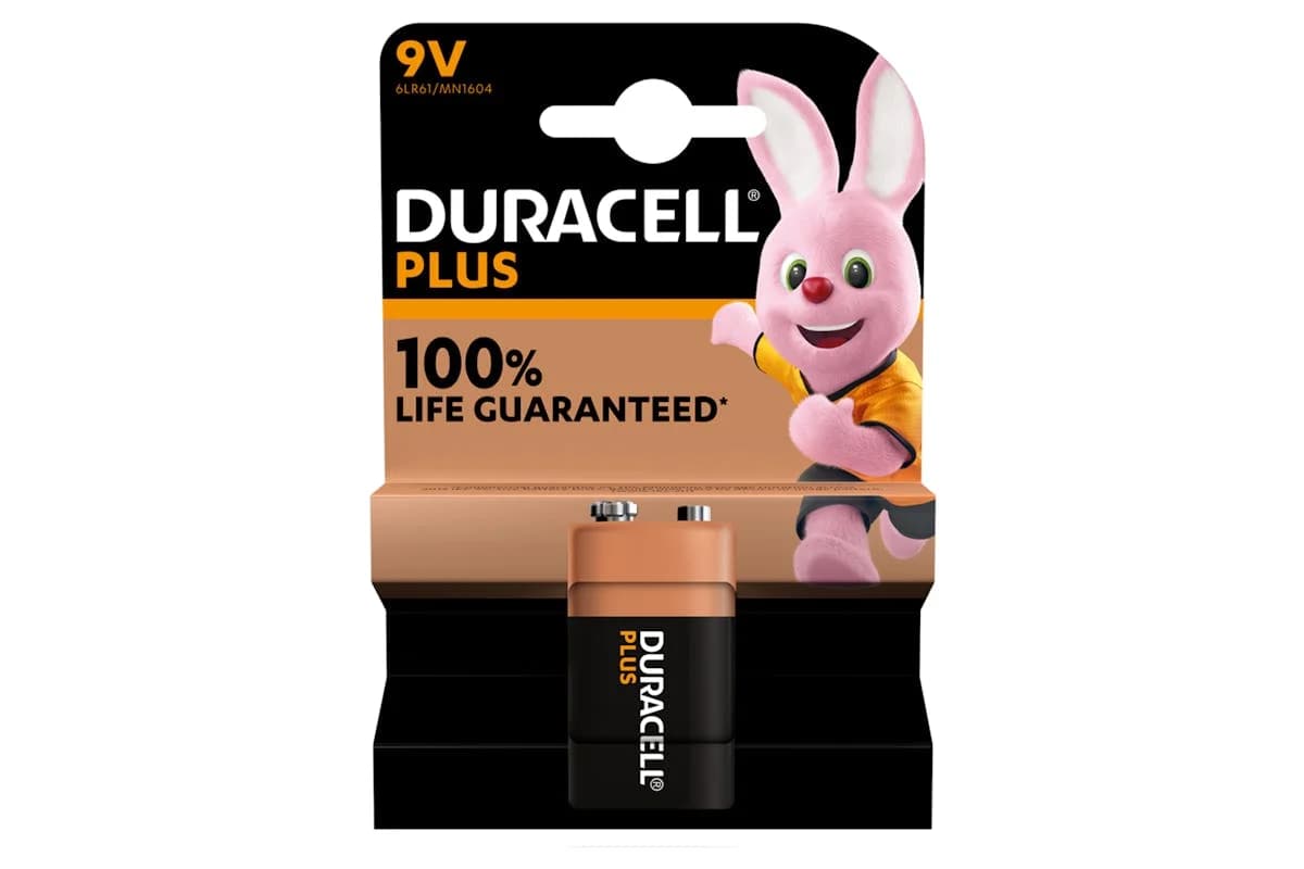 Duracell Plus Power 9V Batteries | DI5000394142206