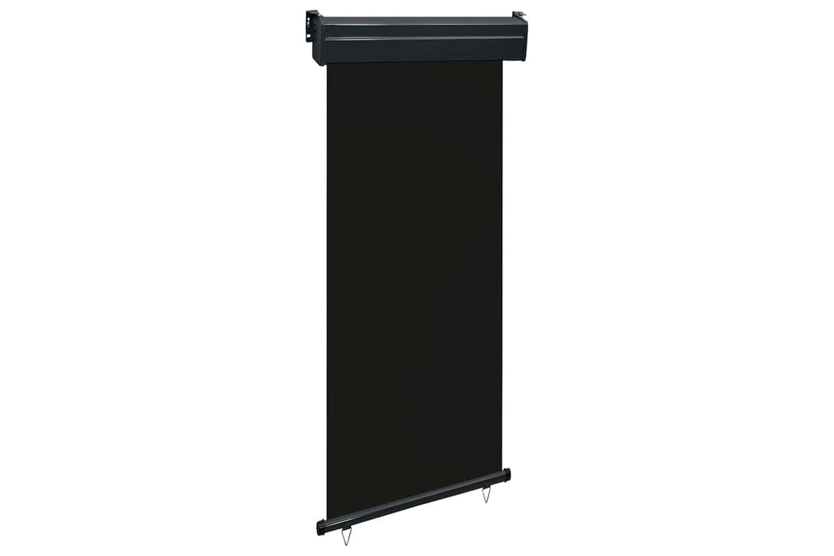 vidaXL Balcony Side Awning 85x250cm Black
