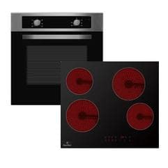 Powerpoint Fan Oven & Ceramic Hob Pack