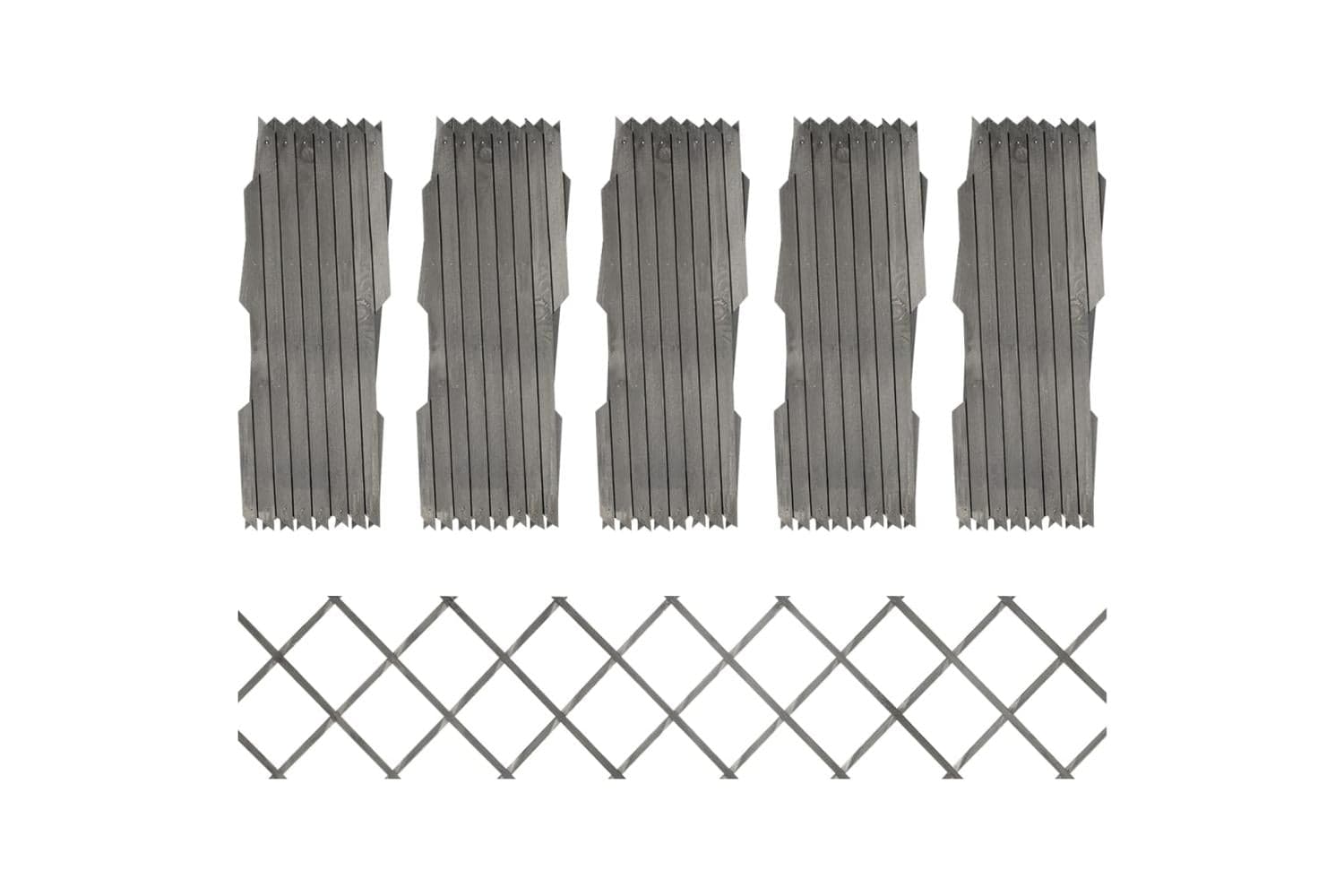 vidaXL Trellis Fences
