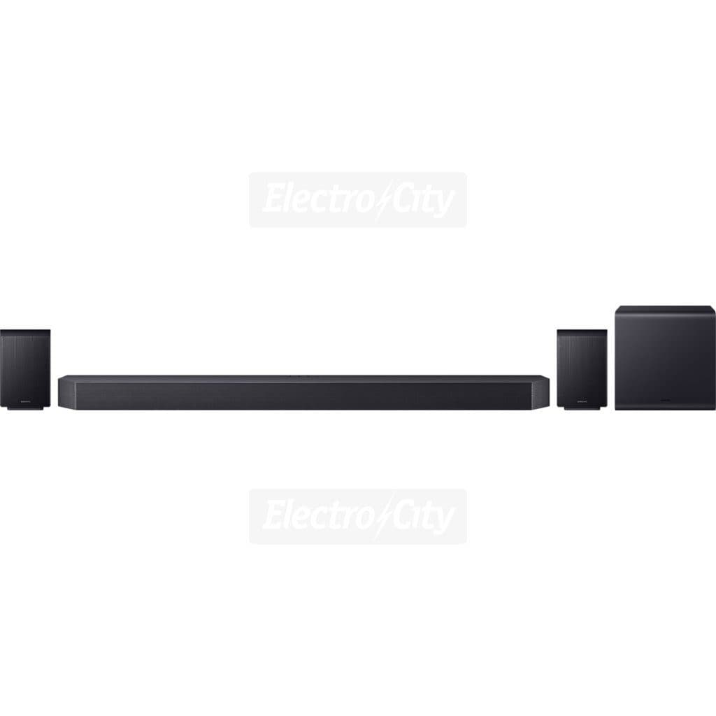 Samsung Q990F 11.1.4 Channel 756W Dolby Atmos Soundbar with Subwoofer & Rear Speakers | Black
