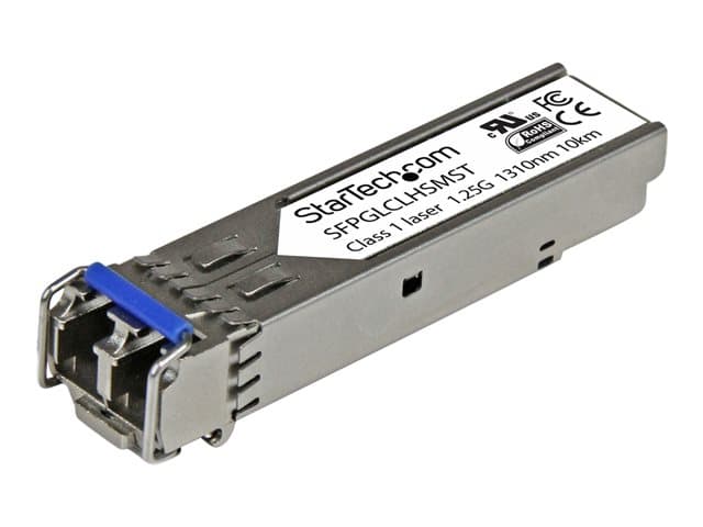 Startech Cisco GLC-LH-SM Compatible SFP Module, 1000BASE-LX/LH, 1GE Gigabit Ethernet SFP, LC Connector, 10km, 1310nm, Cisco IE3400, IE3300, IE3200, Mi