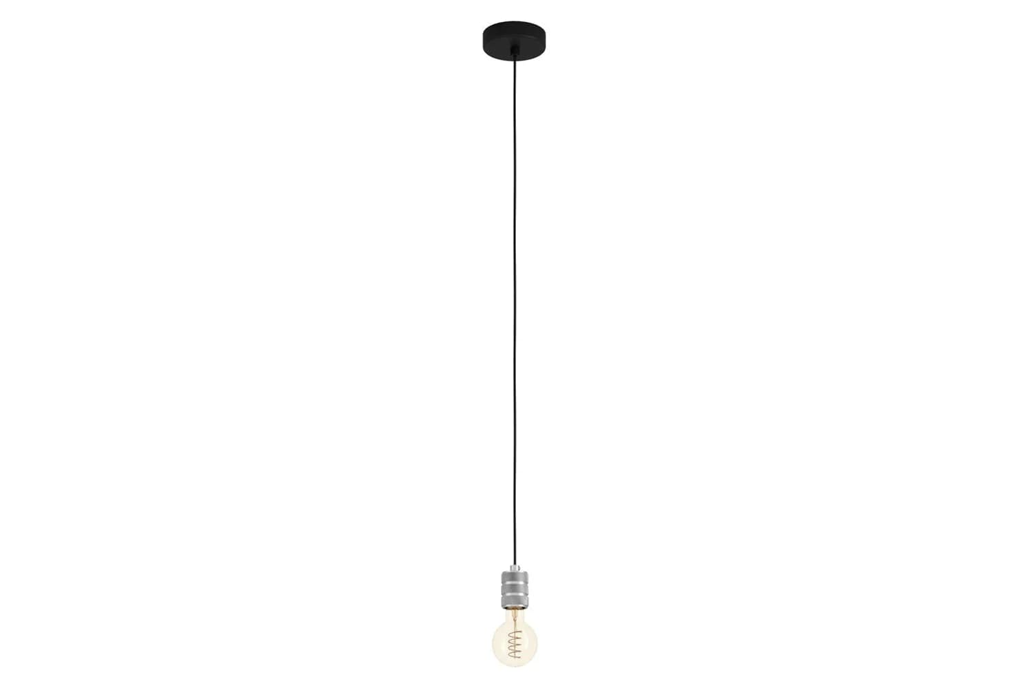Eglo | Yorth Pendant Light | Black/Silver