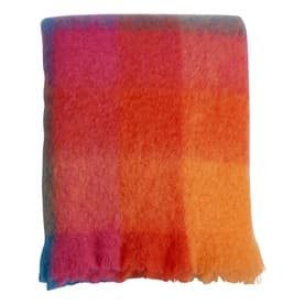 Colour Block Mohair Throw