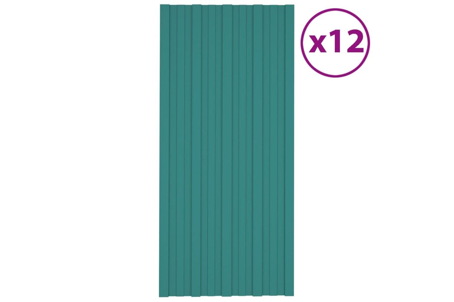 vidaXL Roof Panels Galvanised Steel