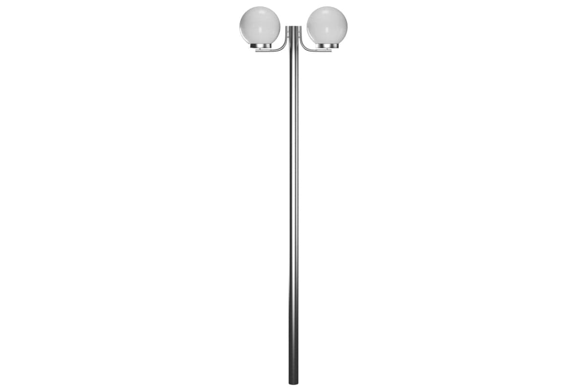 vidaXL 40390 Garden Lamp Post 2 Lamps 220cm