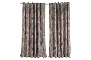 Aven Curtain | Charcoal/Champagne | 228 x 274 cm