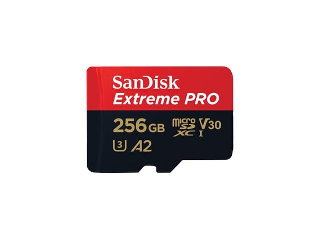 SANDISK - Extreme PRO - flash memory card - 256 GB - microSDXC UHS-I