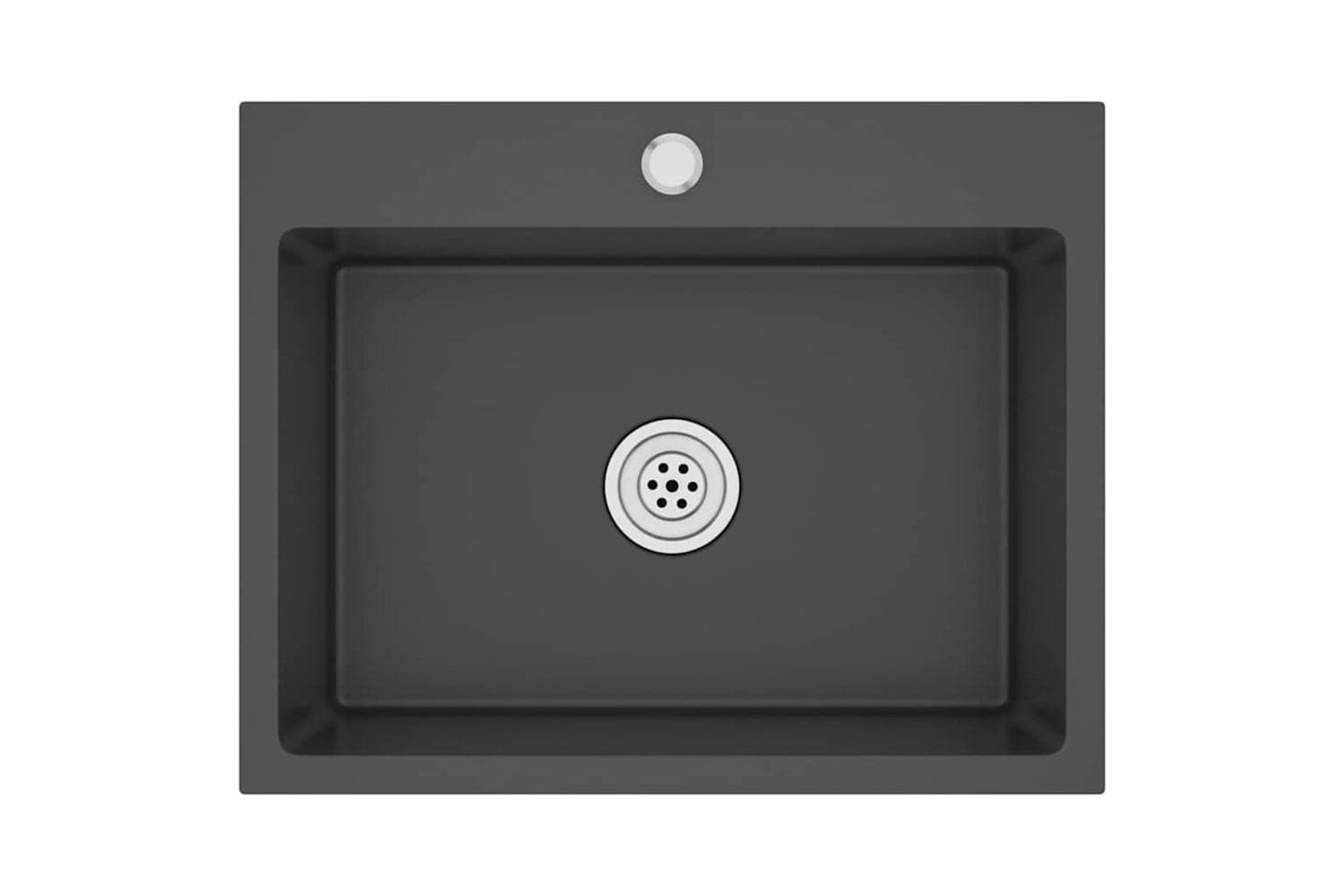 Vidaxl 51511 Handmade Kitchen Sink Black Stainless Steel
