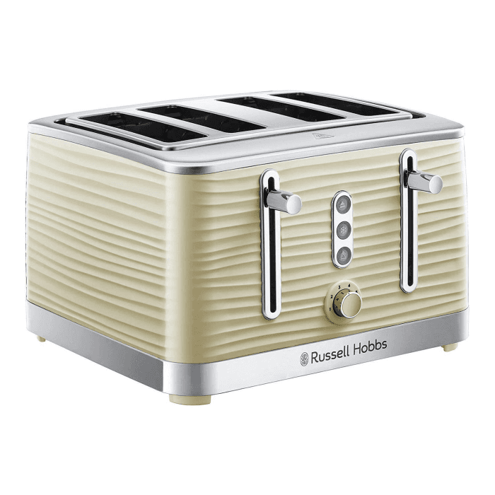 Russell Hobbs 24384, 4-Slice Toaster, Cream