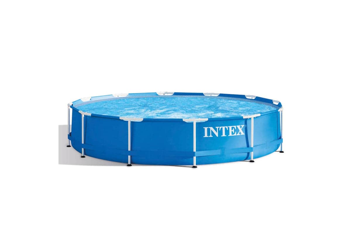 Intex 91485 Intex Swimming Pool Metal Frame 366x76 Cm 28210np
