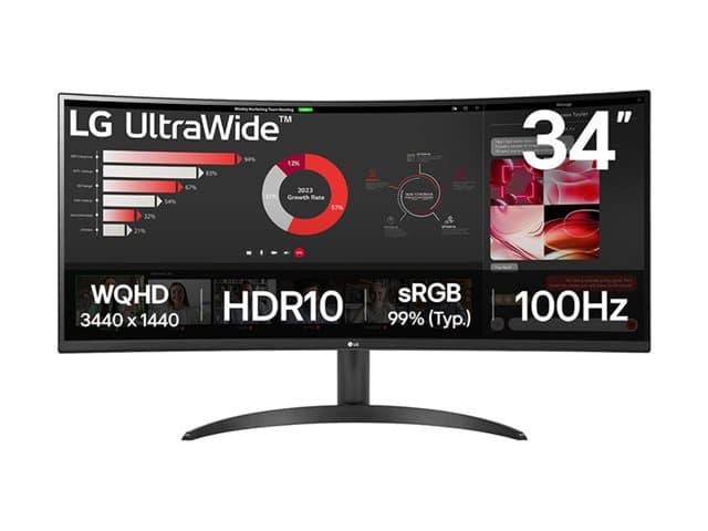 LG UltraWide 34WR50QK-B