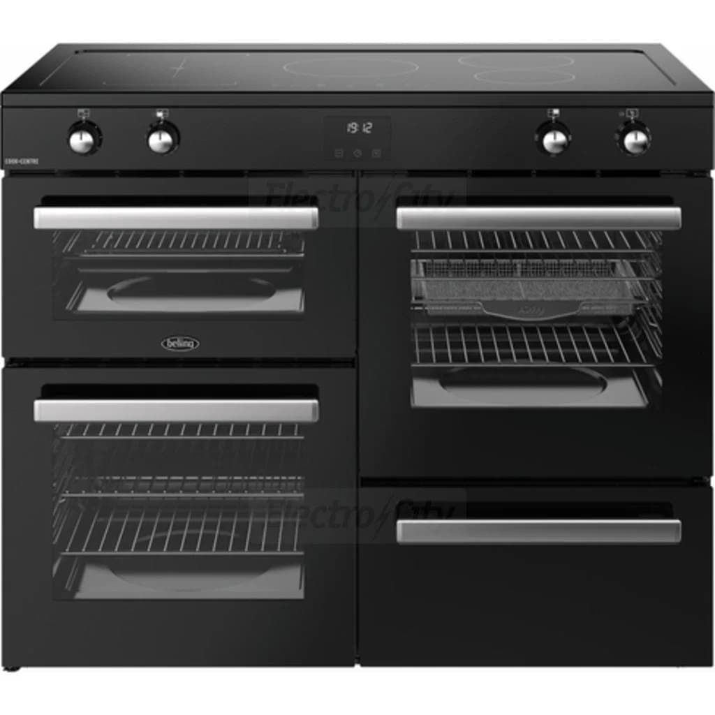 Belling Cookcentre 110cm Induction Range Cooker | Black