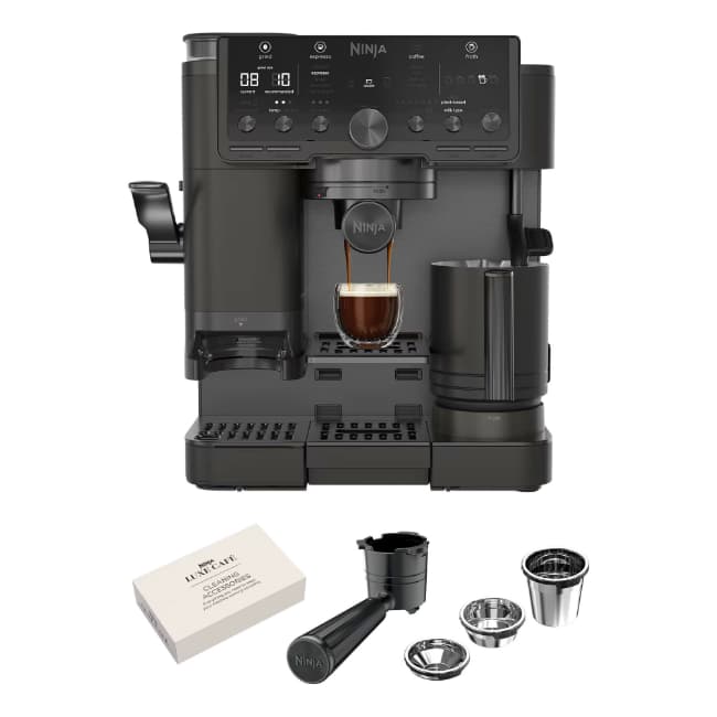 Ninja Luxe Café Pro Espresso Machine - Black on Black | ES701UKBK2