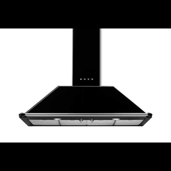 Smeg Victoria 110cm Cooker Hood - Black | KT110BLE