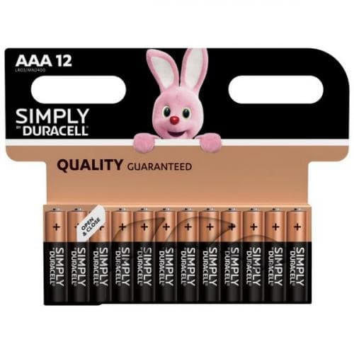 DURACELL Aaa 12 Pack Alkaline Battery...
