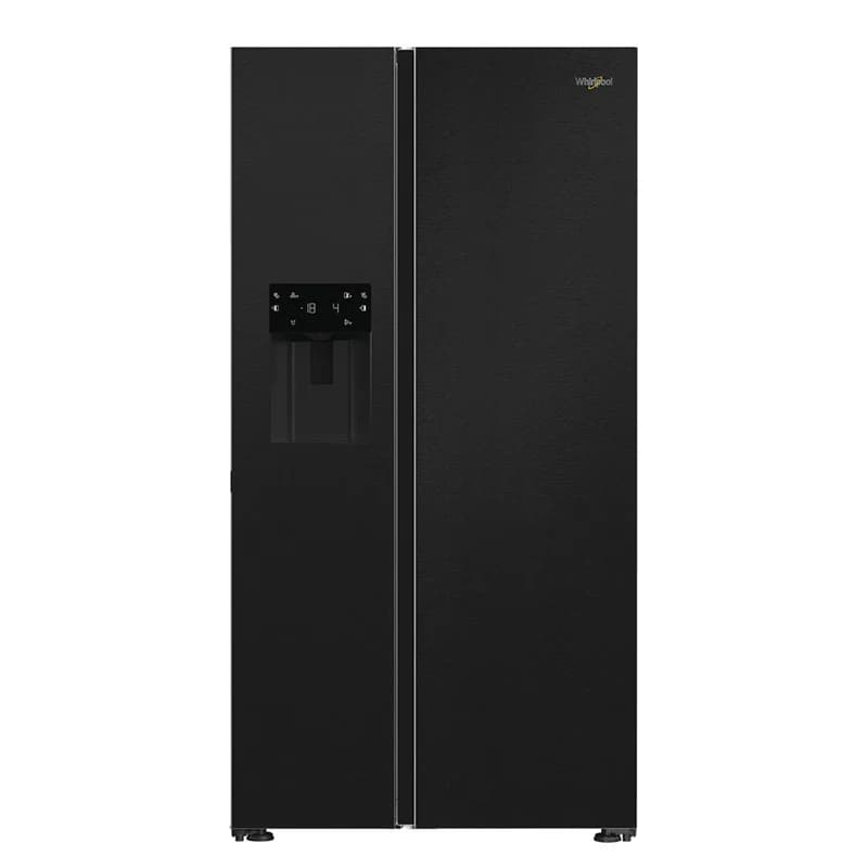 Whirlpool 571L Freestanding American Style Fridge Freezer - Inox | WHG26574WXK5UK