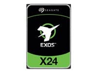 SEAGATE - Exos X24 ST12000NM001H - Hard drive - Enterprise - encrypted - 12 TB - internal - 3.5" - SATA 6Gb/s - Self-Encrypting Drive (SED)