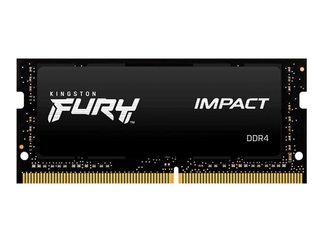KINGSTON - FURY Impact - DDR4 - kit - 64 GB: 2 x 32 GB - SO-DIMM 260-pin / PC4-25600 - unbuffered