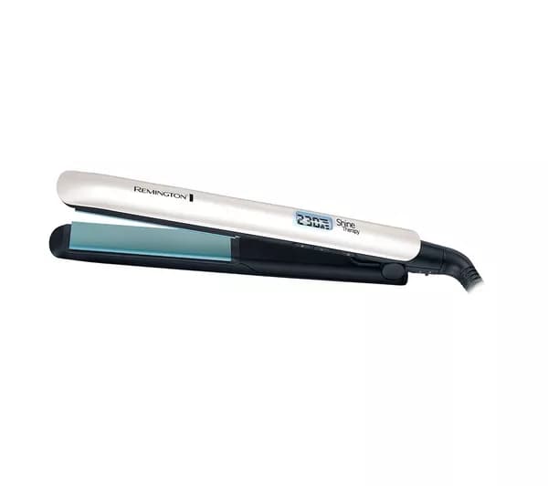 REMINGTON Shine Therapy S8500 Hair Straightener - White & Teal
