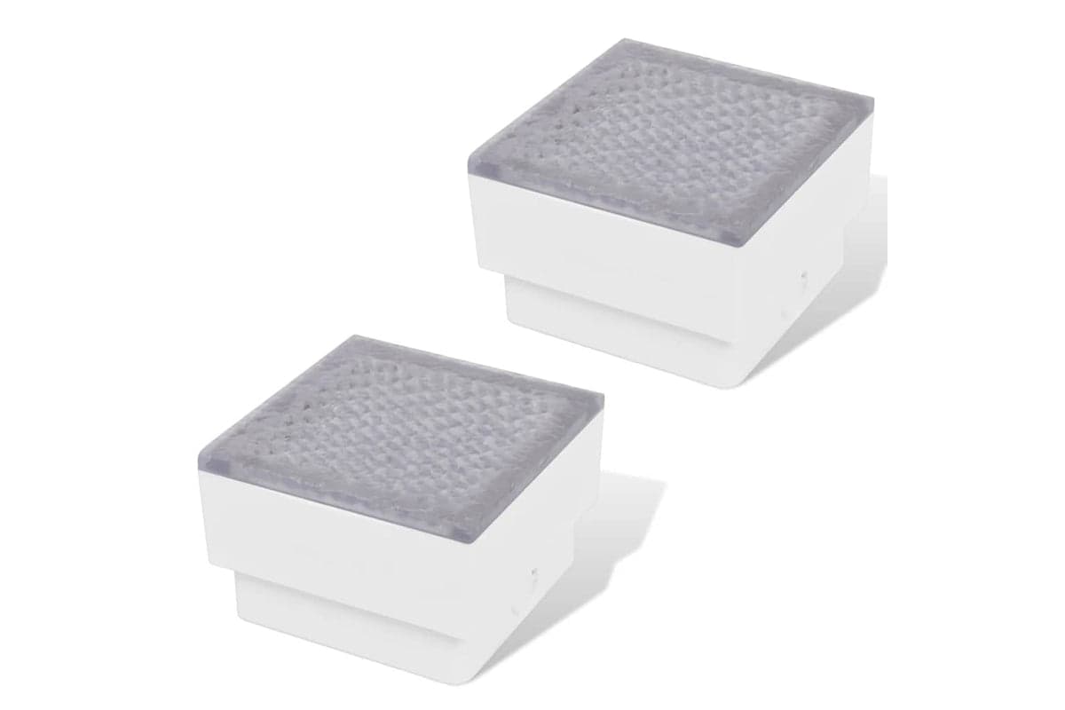 vidaXL 41715 2 Led Inground Light 100 X 100 X 68mm