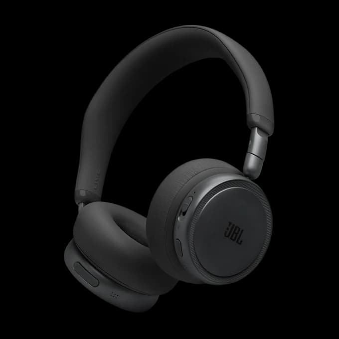 JBL Live 680NC On-Ear Wireless Noise Cancelling Headphone - Black | JBLLIVE680NCBLK