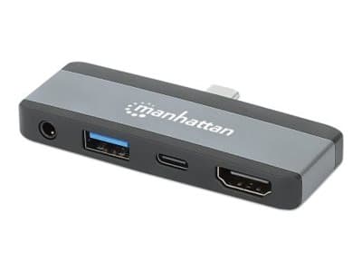 MANHATTAN - 4-in-1 - docking station - USB-C 3.2 - HDMI