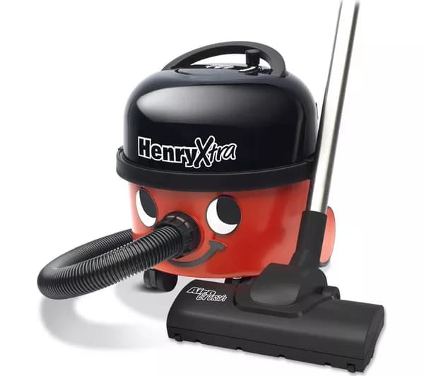 NUMATIC Henry Xtra HVX160 Cylinder Bagged Vacuum Cleaner - Red