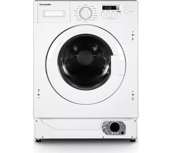 MONTPELLIER MBIWM814 Integrated 8 kg 1400 Spin Washing Machine